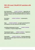MIC 205 exam 3 Daydif ASU questions with answers