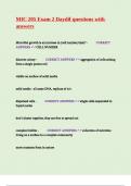MIC 205 Exam 2 Daydif questions with answers
