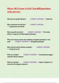 Micro 205 Exam 4 &lpar;ASU-Daydiff&rpar;questions with answers