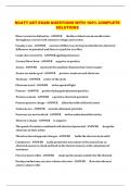 NCATT AET EXAM QUESTIONS WITH 100- COMPLETE SOLUTIONS 