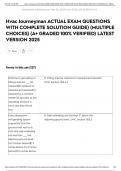 Hvac Journeyman ACTUAL EXAM QUESTIONS WITH COMPLETE SOLUTION GUIDE&rpar; &lpar;MULTIPLE CHOICES&rpar; &lpar;A&plus; GRADED 100&percnt; VERIFIED&rpar; LATEST VERSION 2025