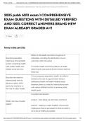 2025 pubh 6012 exam 1 COMPREHENSIVE EXAM QUESTIONS WITH DETAILED VERIFIED AND 100&percnt; CORRECT ANSWERS BRAND NEW EXAM ALREADY GRADED A&plus;&excl;&excl;