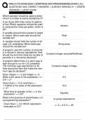 WGU C173 EXAM 2025 &vert; SCRIPTING AND PROGRAMMING EXAM &vert; ALL QUESTIONS AND CORRECT ANSWERS &vert; ALREADY GRADED A&plus; &vert; VERIFIED ANSWERS &vert; LATEST EXAM