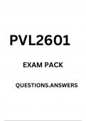 PVL2601 EXAM PACK 2025 {DETAILED QUESTIONS AND ANSWERS }