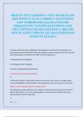 HESI PN EXIT VERSION 3 TEST BANK EXAM  2025 WITH ACTUAL CORRECT QUESTIONS  AND VERIFIED DETAILED ANSWERS  &vert;FREQUENTLY TESTED QUESTIONS AND  SOLUTIONS&vert;ALREADY GRADED A&plus;&vert;BRAND  NEW&excl;&excl;&vert;LATEST UPDATE &vert;GUARANTEED PASS  &lpar;WITH NCLEX-RN&rpar; 