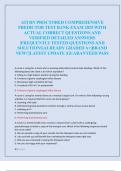 ATI RN PROCTORED COMPREHENSIVE  PREDICTOR TEST BANK EXAM 2025 WITH  ACTUAL CORRECT QUESTIONS AND  VERIFIED DETAILED ANSWERS  &vert;FREQUENTLY TESTED QUESTIONS AND  SOLUTIONS&vert;ALREADY GRADED A&plus;&vert;BRAND  NEW&excl;&excl;&vert;LATEST UPDATE &vert;GUARANTEED PASS 