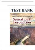 Test Bank For Sensation and Perception 11th Edition by E&period; Bruce Goldstein&comma; Laura Cacciamani &sol;&sol;&sol;all chapters