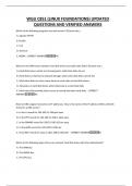 WGU C851 &lpar;LINUX FOUNDATIONS&rpar; UPDATED QUESTIONS AND VERIFIED ANSWERS