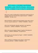D570 WGU COURSE MATERIAL QUIZZES AND TESTS EXAM&comma; 2025&sol;2026 WITH CORRECT&sol;ACCURATE ANSWERS