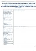 ATI RN CAPSTONE COMPREHENSIVE TEST BANK PREP EXAM  NEWEST VERSION WITH COMPLETE QUESTIONS AND  ACCURATE DETAILED ANSWERS VERIFIED ANSWERS ALREADY   GRADED A&plus;