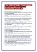 FTCE SUBJECT AREA Practice Exam 2 Questions and Answers Latest Versions 2025 Graded A&plus;