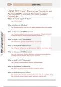 NRSG 2500  Questions and Answers &lpar;100&percnt; Correct Answers&rpar; Already Graded A&plus;