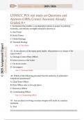 USNSCC PO1 test study set Questions and  Answers &lpar;100&percnt; Correct Answers&rpar; Already  Graded A&plus; 