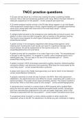 TNCC practice questions