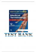 Testbank medical terminology 9th edition Davie-Ellen Chabner