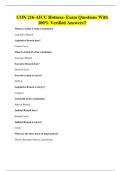 CON 216-AICC Hotness- Exam Questions With 100&percnt; Verified Answers