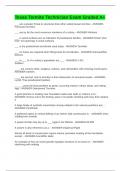 Texas Termite Technician Exam Graded A&plus;