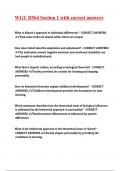 WGU D564 Section 1 with correct answers