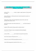 Abeka Biology Student&rsquo;s Study Guide with Expert Verified Solutions &vert; Latest Update