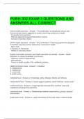 PUBH 302 EXAM 3 QUESTIONS AND ANSWERS ALL CORRECT 
