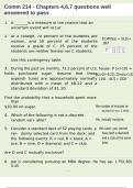 Comm 214 - Chapters 4&comma;6&comma;7 questions well answered to pass