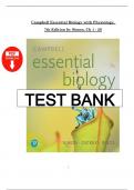 Campbell Essential Biology with Physiology &ndash; 7th Edition by Simon &ndash; Complete Test Bank with Answers &lpar;Chapters 1&ndash;29&rpar;
