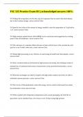 FSC 325 Practice Exam III &vert;&vert; acknowledged answers 100&percnt;&period;