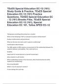 TExES Special Education EC-12 &lpar;161&rpar;&colon; Study Guide & Practice&comma; TExES Special Education EC-12 &lpar;161&rpar; Practice Questions&comma; TEXES Special Education EC - 12 &lpar;161&rpar; Brooks Files&comma; TExES Special Education EC-12 &lpar;161&rpar;&comma; Special Education EC 161&comma; TeXes SPED EC-12 Test B