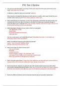 PN1 Test 2 Review