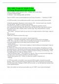 NSG 1600 &vert; Exam &num;4 &vert; Week 9 &vert; Gas Exchange&sol;Respiratory&lpar;All answered&rpar;