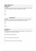 CRST 290 &lpar;History of Life&rpar; &ndash; Quiz 4 &vert; Liberty University &vert; Verified Questions & Answers