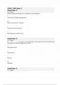 CRST 290 &lpar;History of Life&rpar; &ndash; Quiz 7 &vert; Liberty University &vert; Verified Questions & Answers