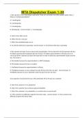 MTA Dispatcher Exam 1-30