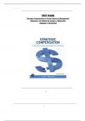 Test Bank for Strategic Compensation A Human Resource Management Approach&comma; 11th Edition by Joseph J&period; Martocchio Chapters 1-14 Covered