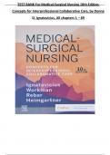 TEST BANK For Medical-Surgical Nursing 10th Edition Concepts for Interprofessional Collaborative Care&comma; by Donna D&period; Ignatavicius&comma; All chapters 1 &ndash; 69