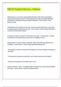 HESI Patient Review Johnny 
