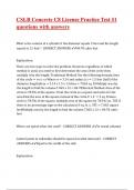 CSLB Concrete C8 License Practice Test -1 questions with answers&period;