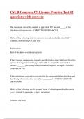 CSLB Concrete C8 License Practice Test -2 questions with answers