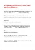 CSLB Concrete C8 License Practice Test -3 questions with answers
