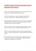 CSLB Concrete C8 License Practice Test -4 questions with answers