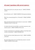 c8 exam 2 questions with correct answers