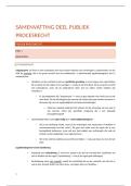 Samenvatting&colon; publiek procesrecht &lpar;deel Sabien Lust&rpar; 3e Bach Rechten UGent