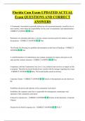 Florida Cam Exam UPDATED ACTUAL  QUESTIONS AND CORRECT ANSWERS 