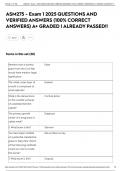 ASM275 - Exam 1 2025 QUESTIONS AND VERIFIED ANSWERS &lpar;100&percnt; CORRECT ANSWERS&rpar; A&plus; GRADED &vert; ALREADY PASSED&excl;&excl;