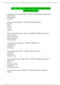 CFI - FOI - Acronyms questions and answers 2025