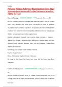 POLESTAR PILATES REFORMER EXAMINATION &lpar;NEW 2025 UPDATE&rpar; QUESTIONS AND VERIFIED ANSWERS GRADE A&plus; 100&percnt; CORRECT