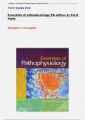  Essentials of Pathophysiology 4th Edition &ndash; Carol Porth &ndash; Complete Test Bank &lpar;Chapters 1&ndash;45&rpar;