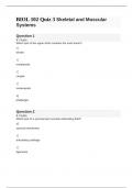 BIOL 102 Quiz 3 Skeletal and Muscular Systems Spring 2024&sol;25 LUOA