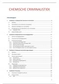 Samenvatting chemische criminalistiek 2025