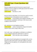 EPA 608 Type 1 Exam Questions And Answers&period;docx